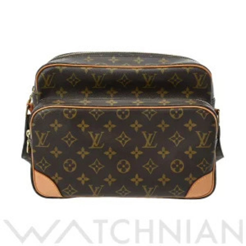 Louis Vuitton Monogram Nile Brown Canvas Shoulder Bag